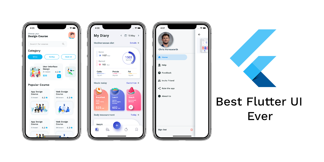 Thumbnail do artigo Iniciando uma aplicação Flutter